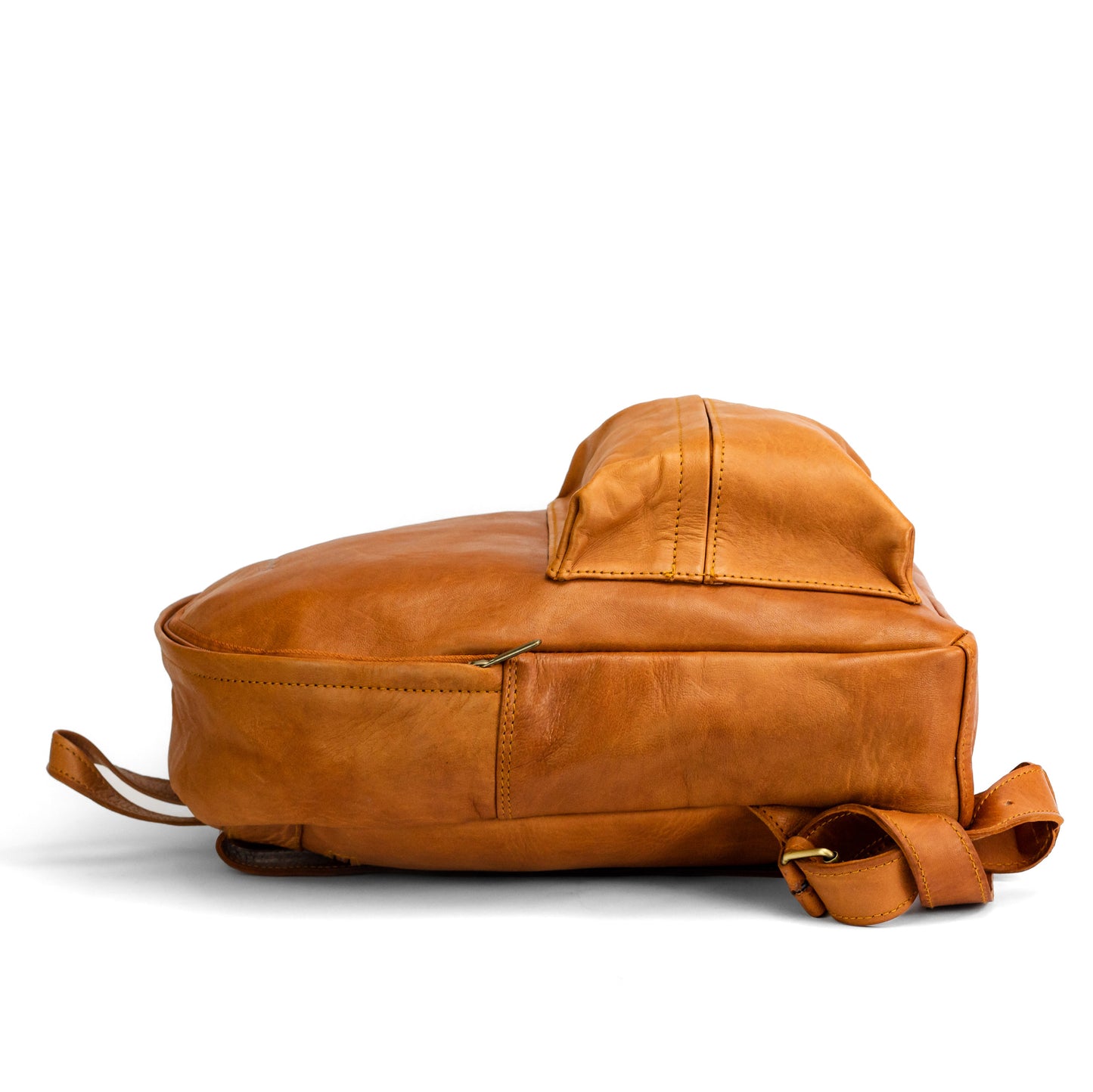 Handmade Moroccan Full-Grain Leather Backpack for Men & Women – Premium Travel Bag with YKK Zipper, Spacious Interior, Stylish Work & School Laptop Backpack, Durable Everyday Carry Accessory